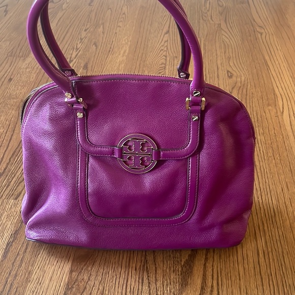 Purple Tory Burch Bag